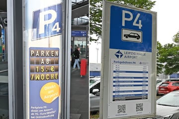 Leipzig: Parken am Airport: Flughafen Leipzig/Halle dreht schon wieder an der Preisschraube