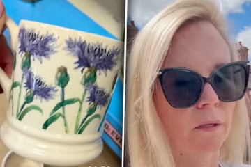 Frau sieht alte Tasse in Secondhand-Laden: Beim zweiten Blick traut sie ihren Augen kaum