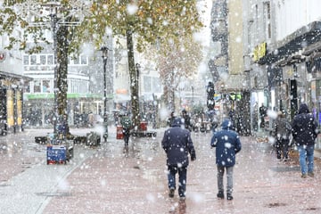 Eiskalter Ostwind frischt auf und bringt Schneewolken mit sich