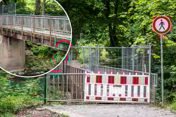 Chemnitz: Chemnitz: Diese Fußgängerbrücke wird abgerissen und neu gebaut