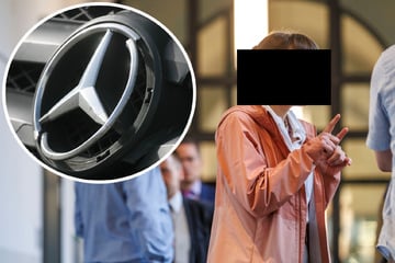 Mercedes W. rammt Mercedes-Benz: Kurioser Fahrerflucht-Prozess in Dresden