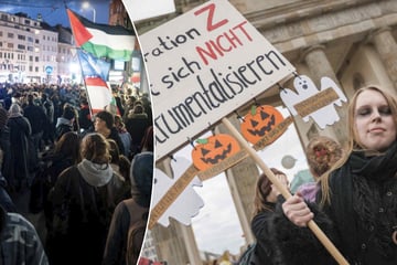 "Gen Z"-Demo erst friedlich, nun angespannter: Eier-, Böller-, und Flaschenwürfe