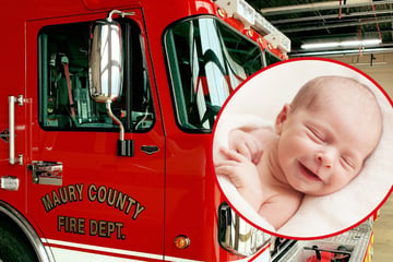 Firefighters help deliver baby in church parking lot