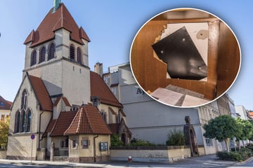 Kirche ausgeraubt: Einbrecher reißen Tresor aus Wand