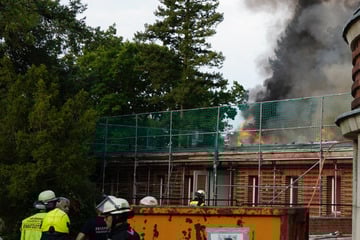 Feuer-Schock in Frankfurt (Oder): Hauptfriedhof steht in Flammen!