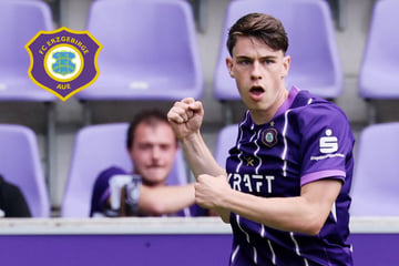 Maciejewski-Doppelpack gegen Ex-Klub: Aue bleibt RWE und CFC auf den Fersen