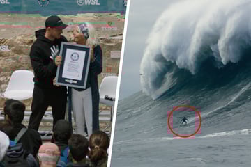 26 Meter pures Adrenalin: "ON THE WAVE" bringt Weltrekord-Ritt auf die Leinwand