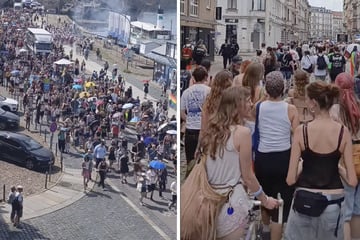 "Gegen die Faschisierung und autoritäre Wende": Queer Pride zieht durch Dresden