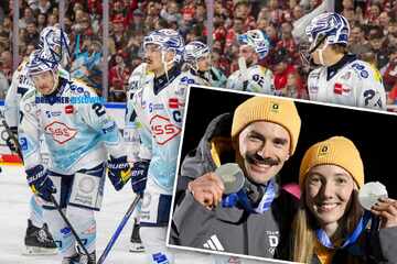 Bringen die Olympia-Helden Kreher und Jungk den Eislöwen heute Glück?