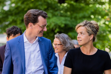 CDU und Grüne nehmen erste Gespräche auf: Wüst und Neubaur bald Seite an Seite?