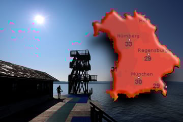 Wetter in Bayern: Auf Sommer-Hitze folgen heftige Gewitter