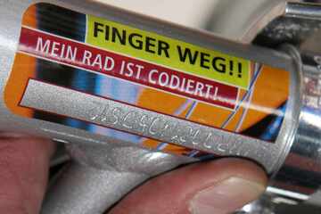Dresden: Auf Nummer sicher in Dresden: Fahrräder werden wieder codiert