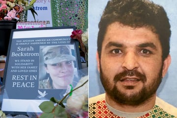 National Guard shooting suspect enters his plea to murder charges from hospital bed