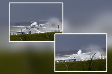 Hamburg: Spektakuläres Video von missglückter Landung: "Ich hatte ziemlich Angst"