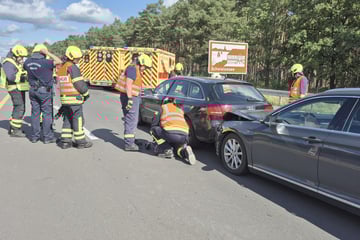 Unfall A9: Vier Autos krachen ineinander und sorgen für Stau-Frust