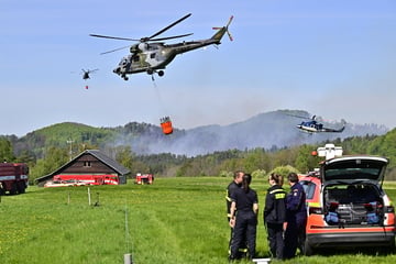 Waldbrand im Nationalpark: 500 Rettungskräfte vor Ort, Hubschrauber im Dauereinsatz