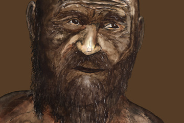 Dunkelhäutig und kahl: So sah Ötzi wirklich aus