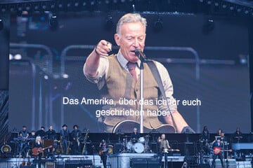 Bruce Springsteen lässt in Berlin keinen Zweifel an Haltung zu Trump