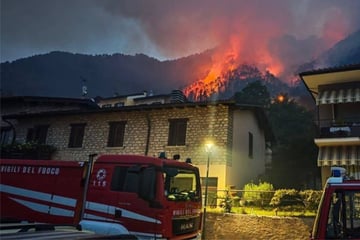 Nach massivem Waldbrand am Gardasee: Betroffene können nach und nach in Häuser zurückkehren