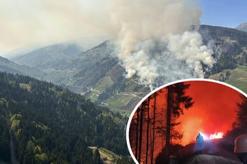 Verheerender Waldbrand in Österreich breitet sich immer weiter aus