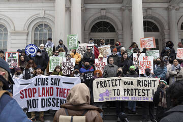 Dozens of groups come out in opposition to protest "buffer zones" across New York