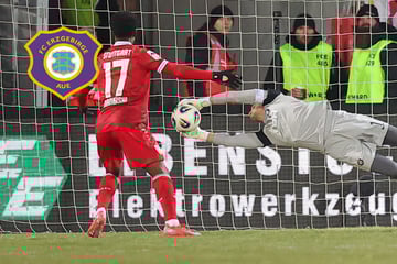 FC Erzgebirge Aue: Elfer-Killer Männel rettet Punkt gegen VfB-Bubis