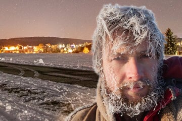 Frost-Schock in Sachsen: Minus 25 Grad!