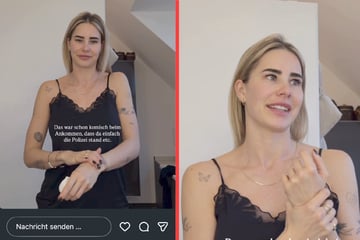 Gerichtstermin zum Umgangsrecht: Anahita wird von der Polizei durchsucht