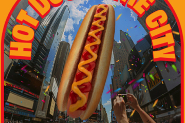 Riesiger Hot-Dog soll am Times Square Konfetti regnen lassen!
