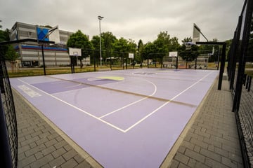 Baustellen Chemnitz: Basketballfelder im Konkordiapark gesperrt: Termin für Bauarbeiten steht