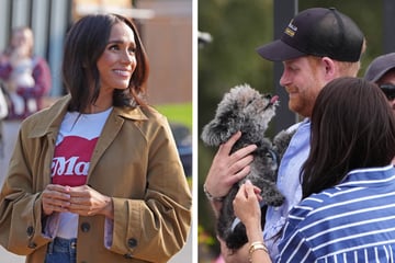 Während Meghan arbeiten muss: Knuddel-Alarm bei Prinz Harry