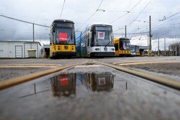 DVB-Streik! Bahnen stehen in Dresden still