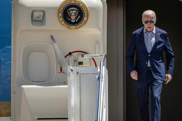 Air Force One abgehoben: US-Präsident Biden auf dem Weg nach München