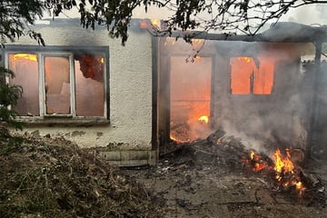 Leipzig: Feuerwehr verhindert Großbrand in Gartenanlage