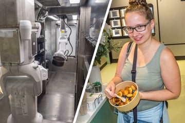 Leipzig: Kein Koch, kein Kellner: Wie schmeckt's eigentlich in Sachsens erstem Roboter-Restaurant?