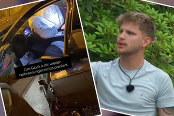 "Sommerhaus"-Star in heftigen Autounfall verwickelt: Schockfotos zeigen Ausmaß