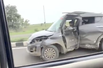 Mann fährt an lädiertem Suzuki Swift vorbei: Als er überholt, bleibt ihm der Mund offen stehen!