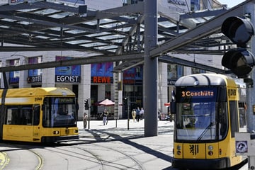 Postplatz teilweise dicht: Straßenbahnen und Autofahrer müssen diese Umleitung fahren