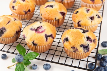 Blaubeermuffins: Mit diesem einfachen Rezept werden sie besonders saftig