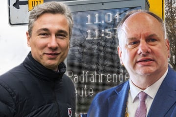 Dresden: Fahrradzähler in der Kritik: Dirk Hilbert stärkt Verkehrsbürgermeister den Rücken
