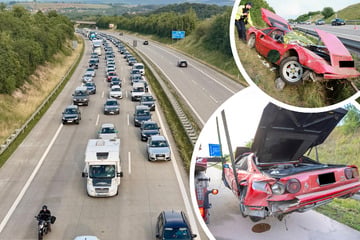 Unfall A17: Tragische Oldtimer-Ausfahrt: Übersah Ferrari-Fahrer die Verengung?