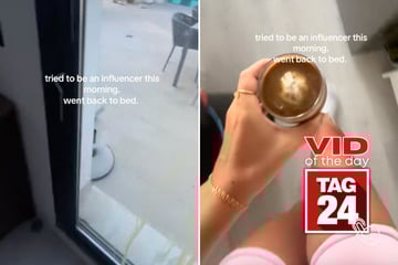 Viral Video of the Day for March 15, 2026: TikToker smashes into glass door in relatable morning fail