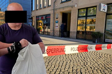 Er stand Schmiere in der Chemnitzer Innenstadt: Komplize von Räuberbande abgetaucht
