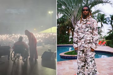 Offset doesn't let bullet wound stop him from performing at Coachella