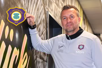 So will Wunschtrainer Dabrowski mit Aue die 3. Liga halten