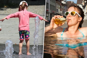 Wenn die Sonne erbarmungslos brennt: Darf ich jetzt in Dresdens Brunnen baden?