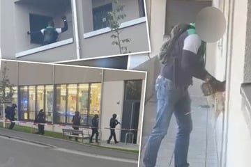 Leipzig: SEK-Einsatz in Leipzig: Terror-Nachbar versucht mit Flex in Wohnungen einzudringen!