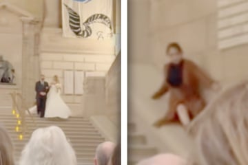 Sie stiehlt allen die Show: Hochzeitsplanerin sorgt mit skurriler Aktion für Aufsehen