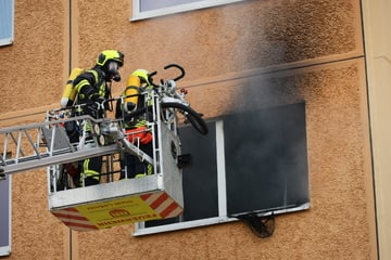 Brand im Erzgebirge: Wohnung nicht mehr bewohnbar