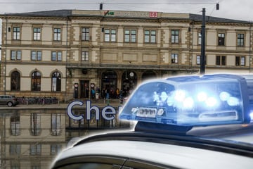 Chemnitz: Einsatzkräfte am Chemnitzer Hauptbahnhof attackiert und mit Blechschild beworfen
